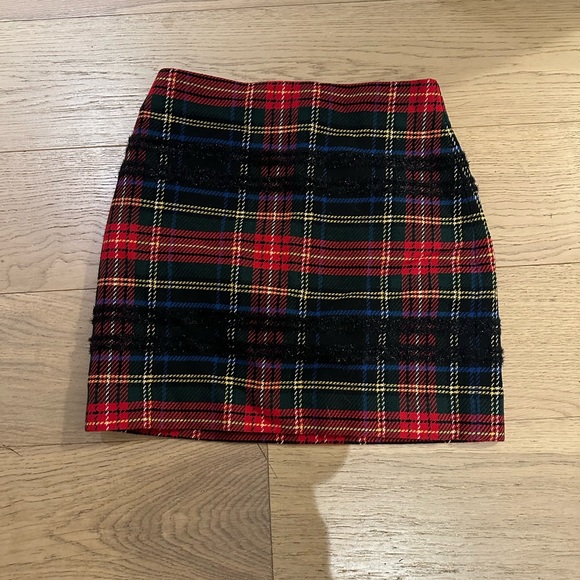 J.Crew festive miniskirt, size 6 - Picture 1 of 2